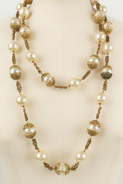 Collier de perles Chanel Printemps 1996