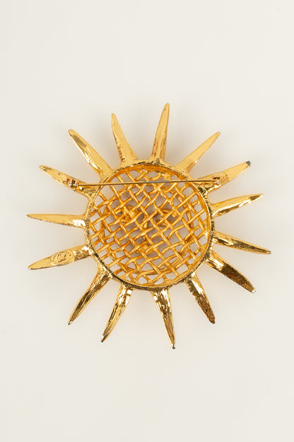 Broche soleil Lacroix