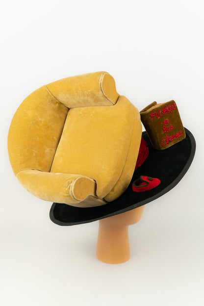 Chapeau "fauteuil" Marie Mercié 