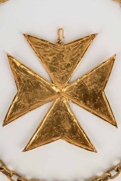 Collier croix de Malte Goossens