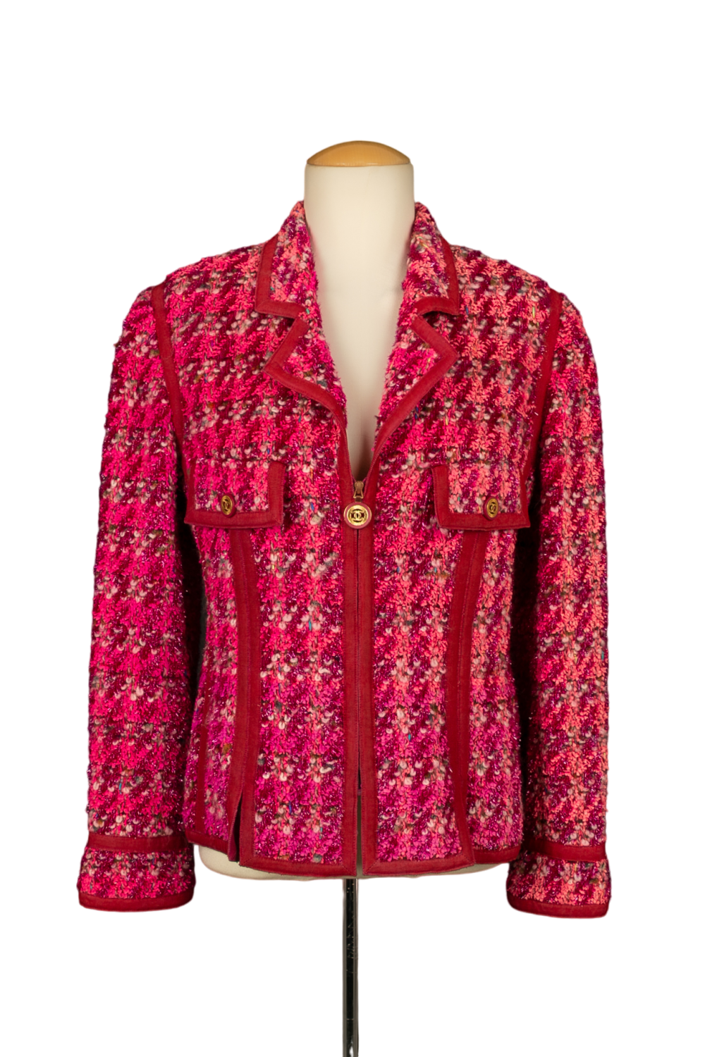 Chanel pink tweed jacket – Les Merveilles De Babellou