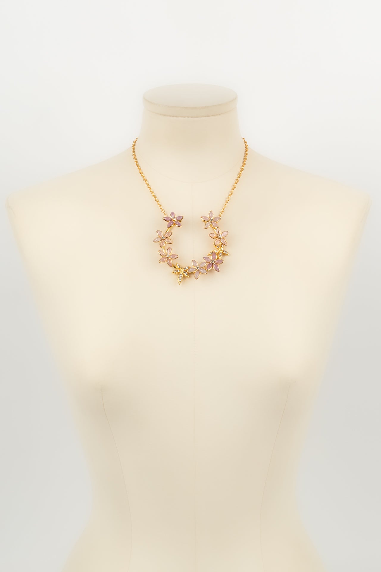 Collier fleurs Augustine