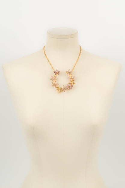 Collier fleurs Augustine