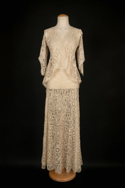 Ensemble en dentelle 1910