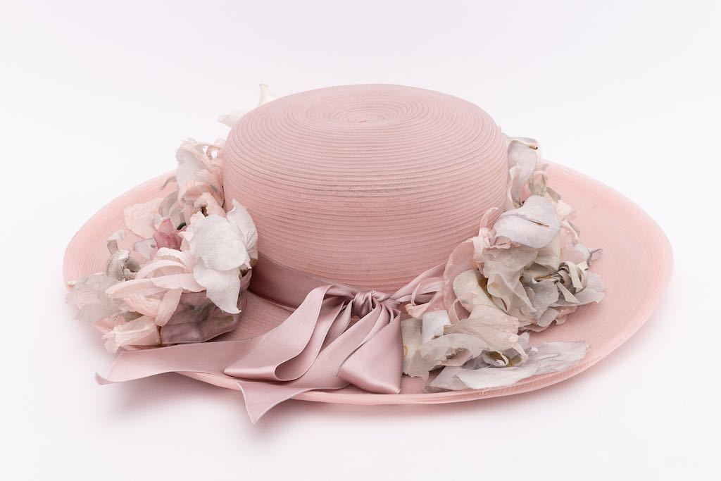 Chapeau à fleurs Jean Barthet