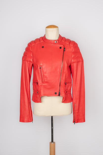 Veste en cuir Carven 