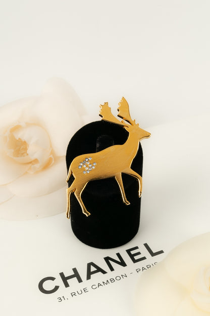 Broche cerf Chanel 2001