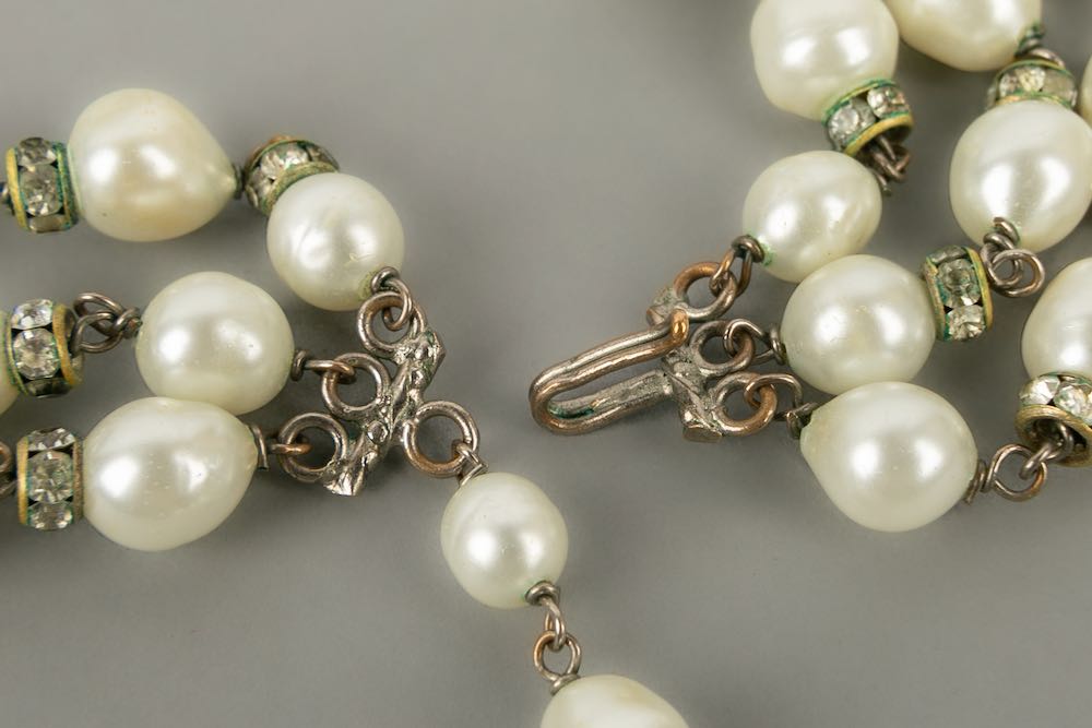 Collier de perles nacrées