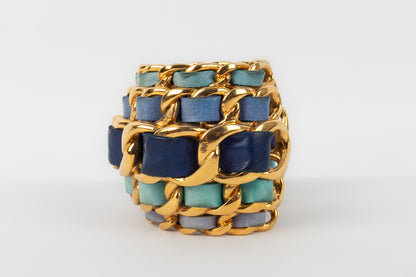 Bracelet manchette Chanel 1991