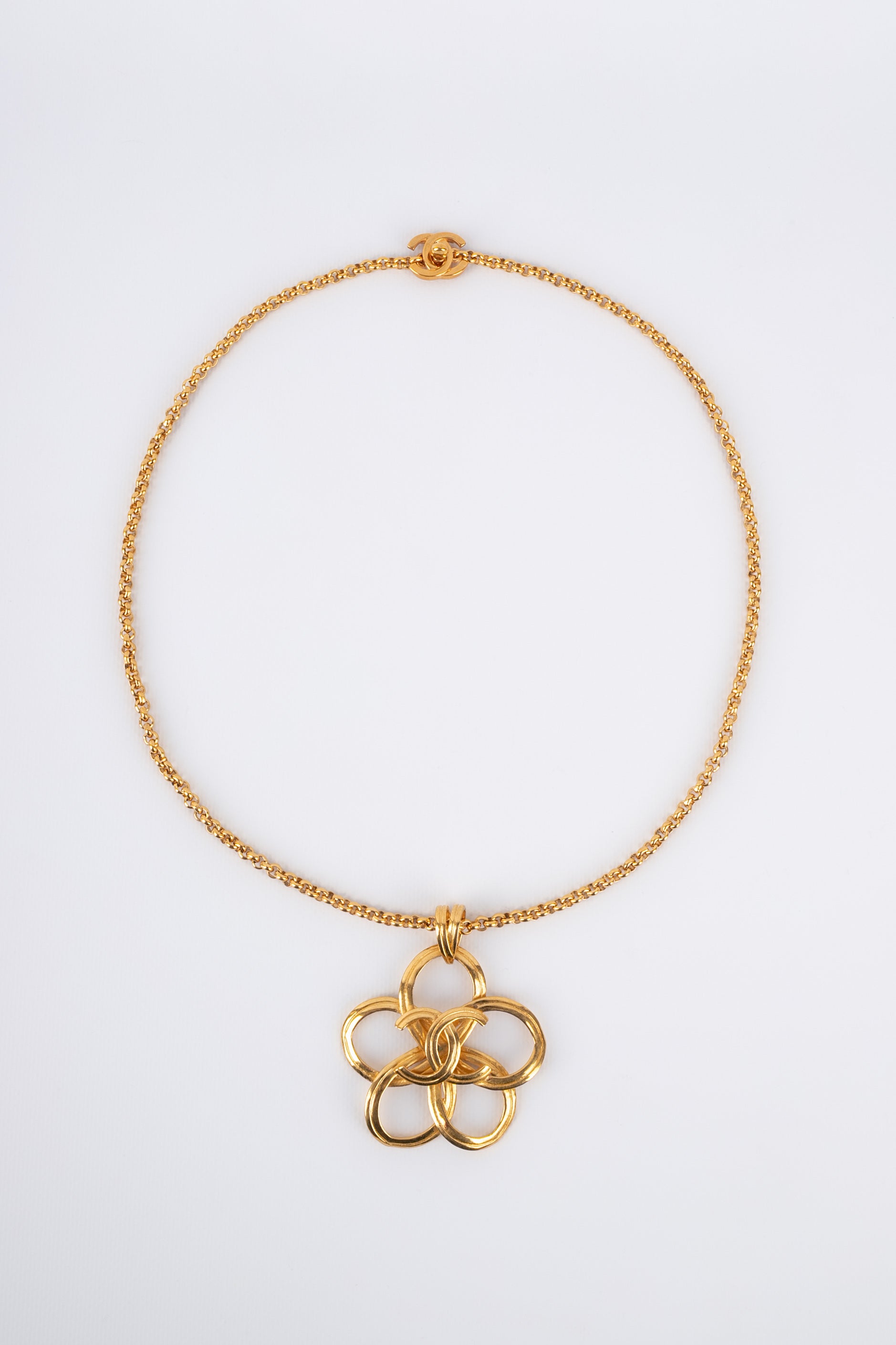 Collier pendentif Chanel 1996