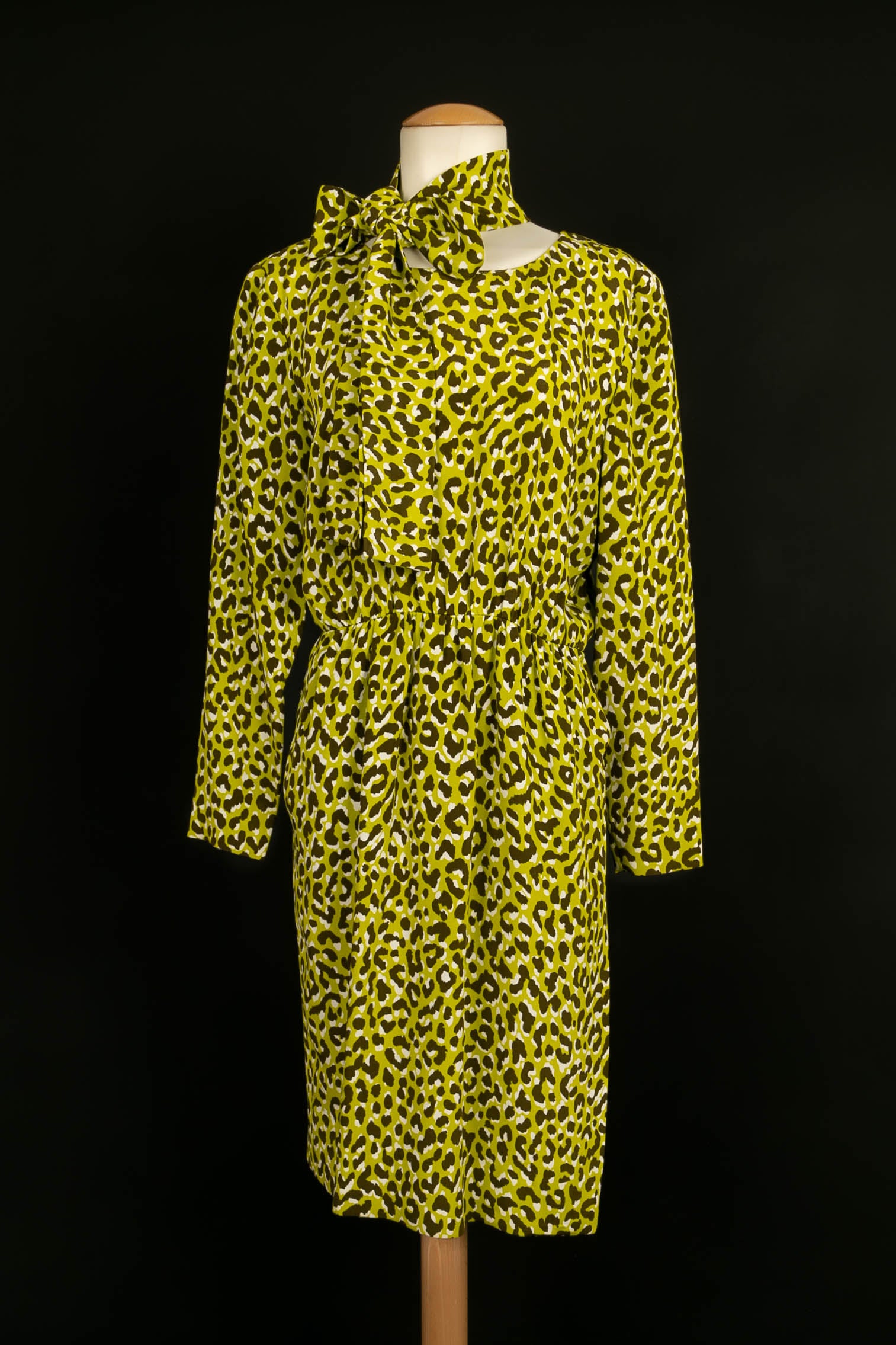 Robe panthère Yves Saint Laurent 1989's