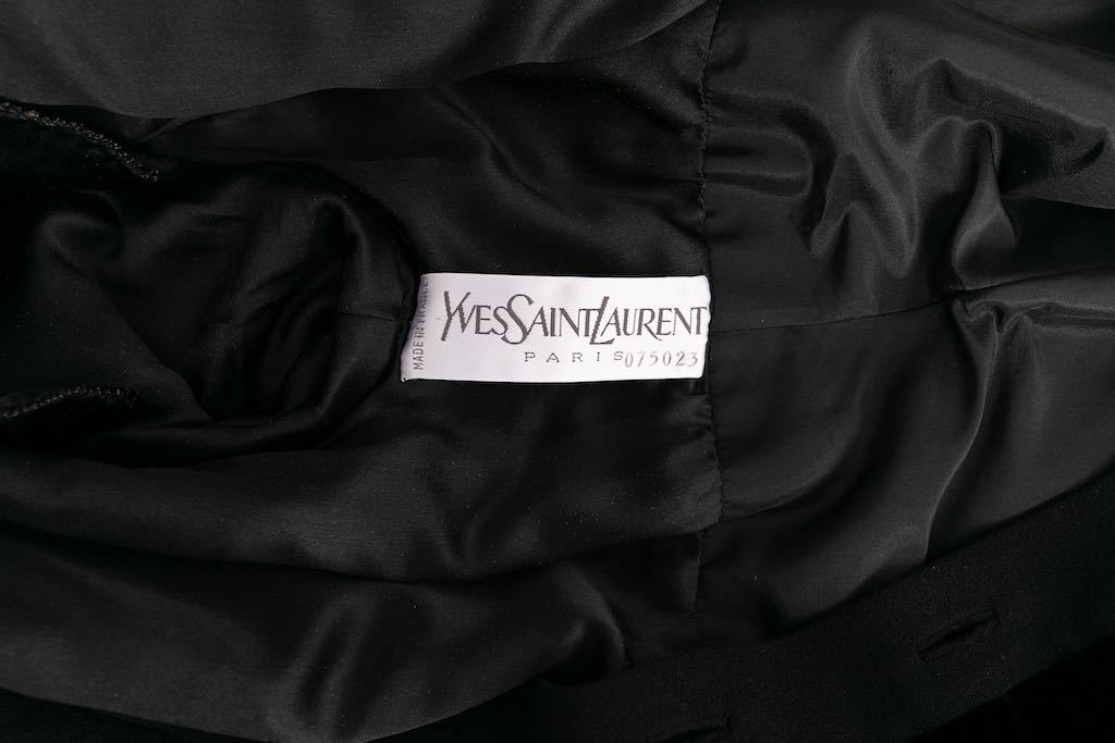 Robe Yves Saint Laurent Haute Couture Hiver 1990