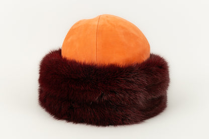 Chapeau en fourrure Hermès