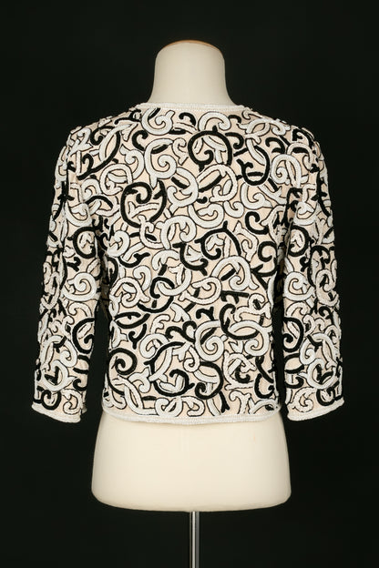 Veste brodée Louis Feraud Haute Couture 