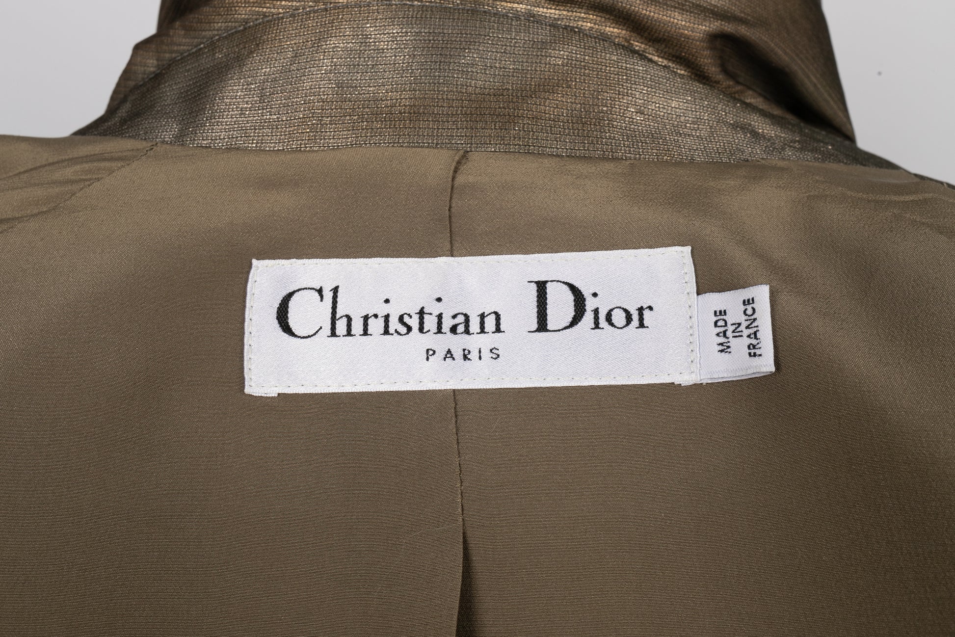 Veste en lamé Dior 