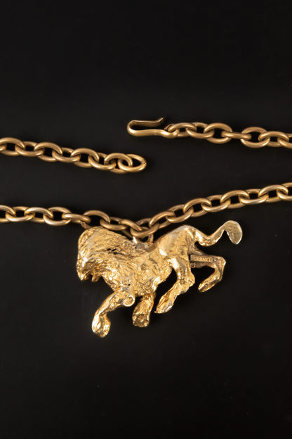 Collier lion Chanel Haute Couture