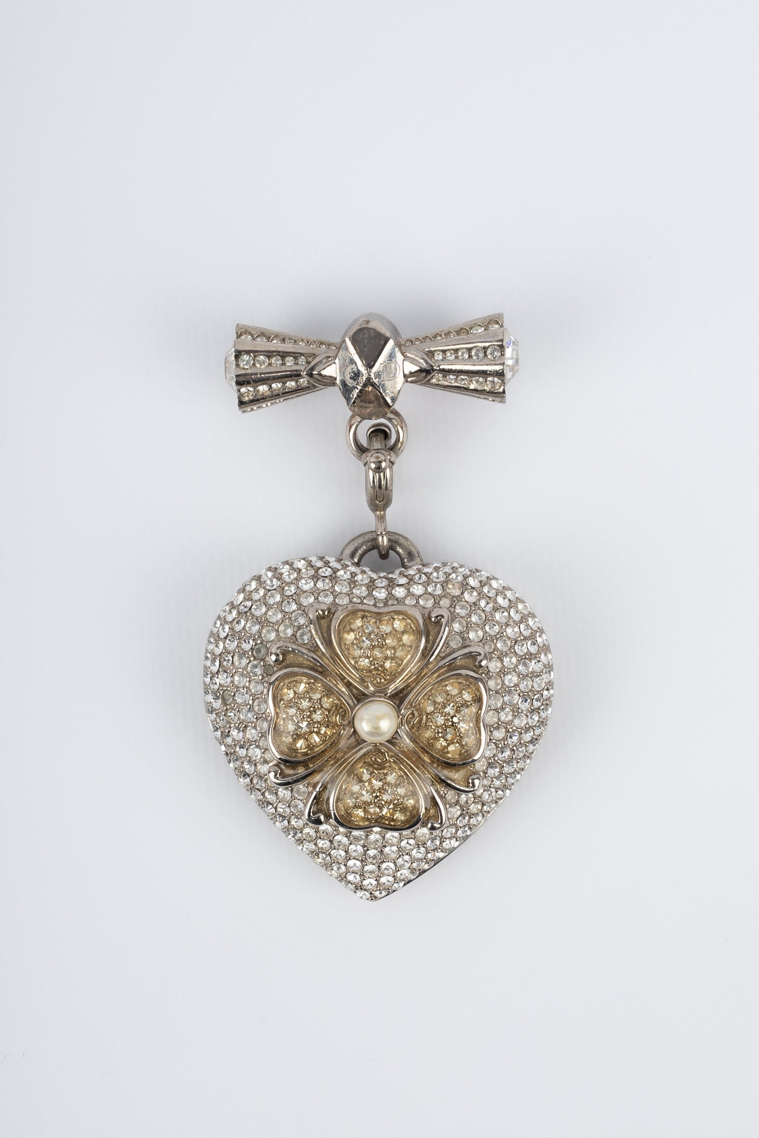 Broche coeur Dior