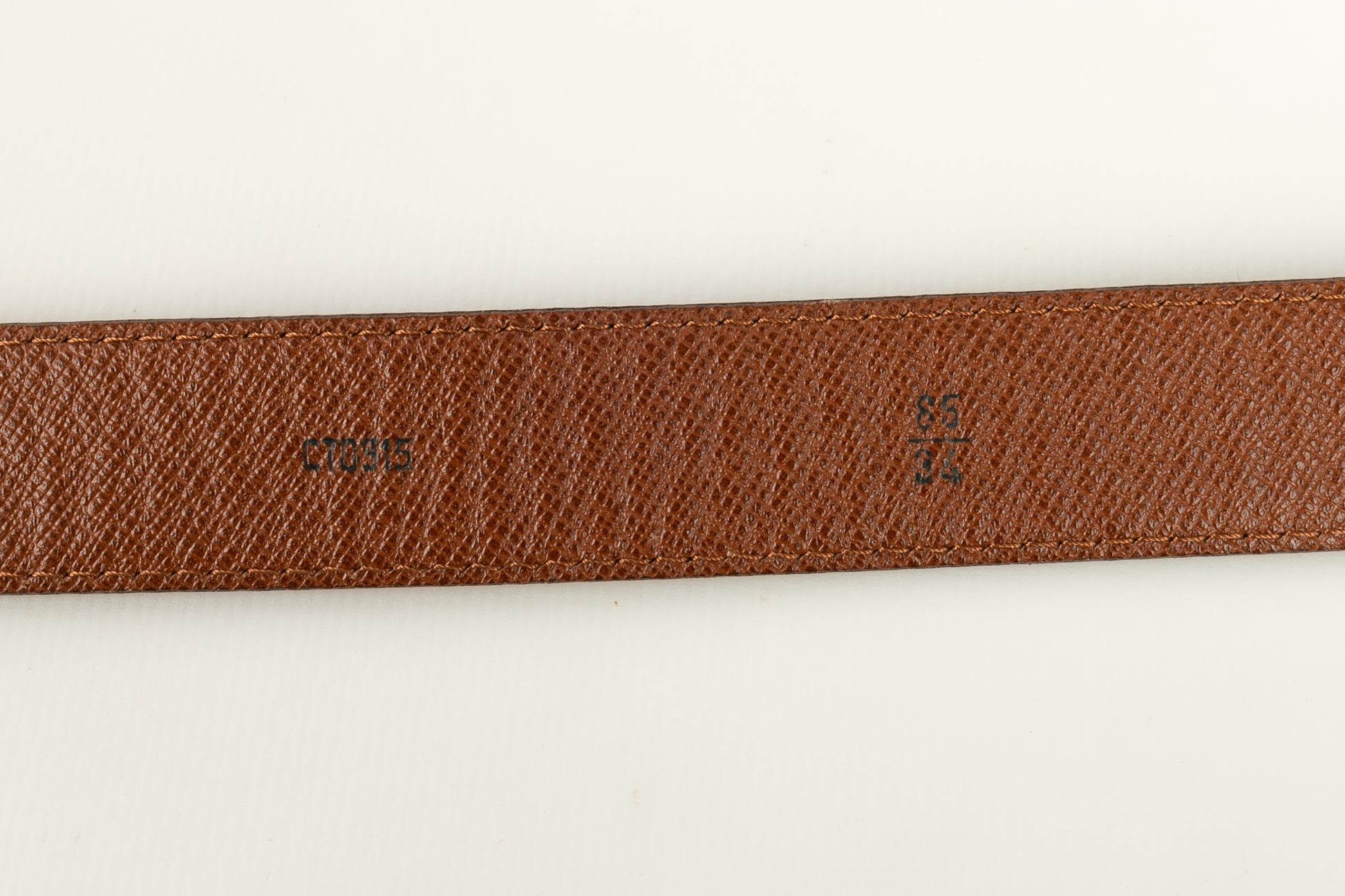 Ceinture en cuir Louis Vuitton 