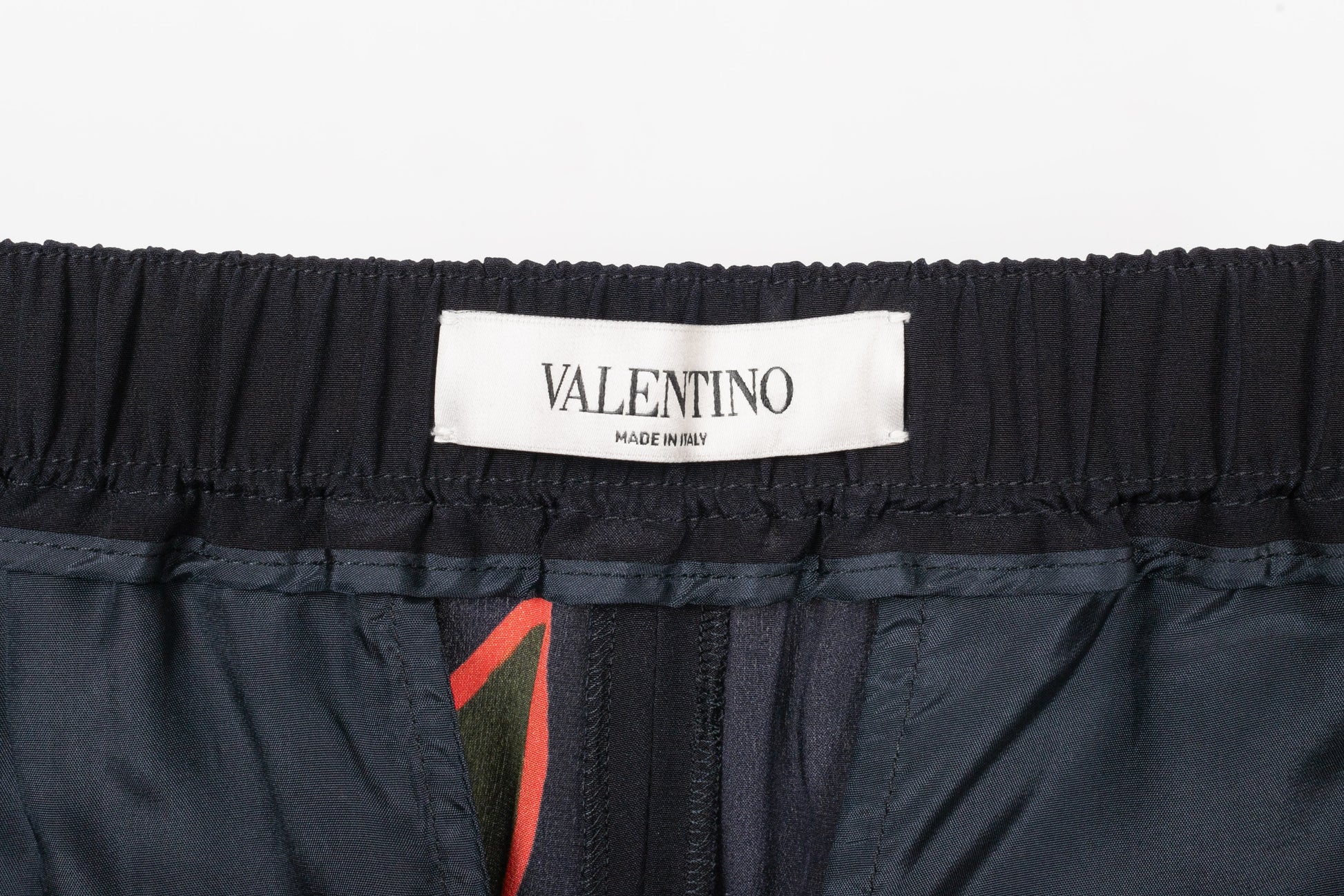 Pantalon en soie Valentino Printemps 2020