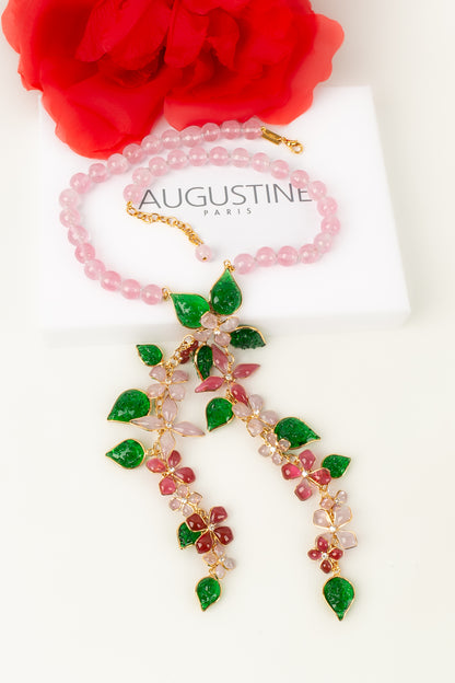 Collier fleurs Augustine