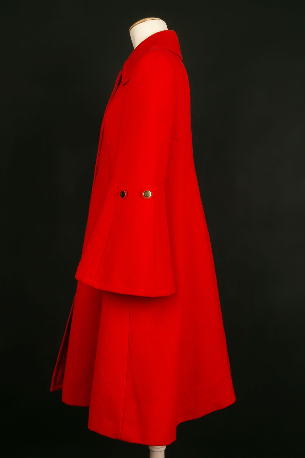 Manteau rouge 1960/70