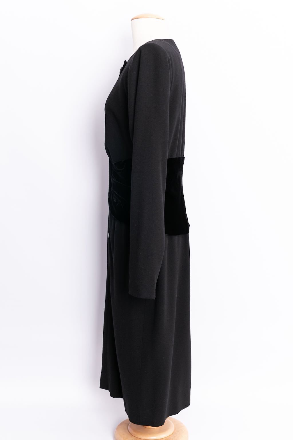 Robe Yves Saint Laurent Haute Couture Hiver 1990