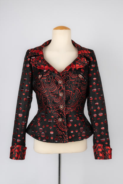 Veste en soie Christian Lacroix