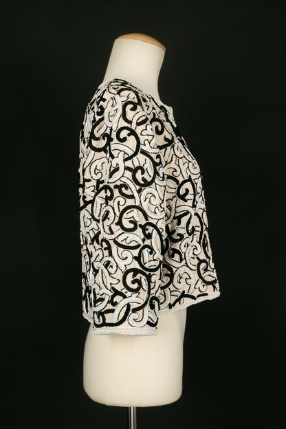 Veste brodée Louis Feraud Haute Couture 