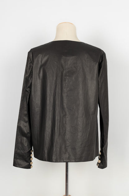 Veste en cuir Chanel