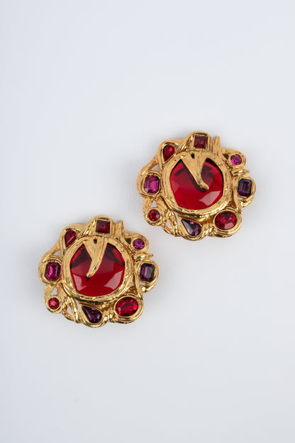 Boucles d'oreilles Yves Saint Laurent