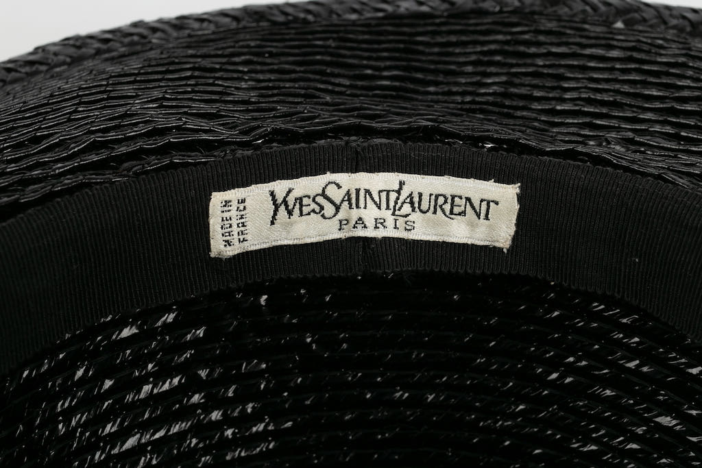Chapeau de paille Yves Saint Laurent 