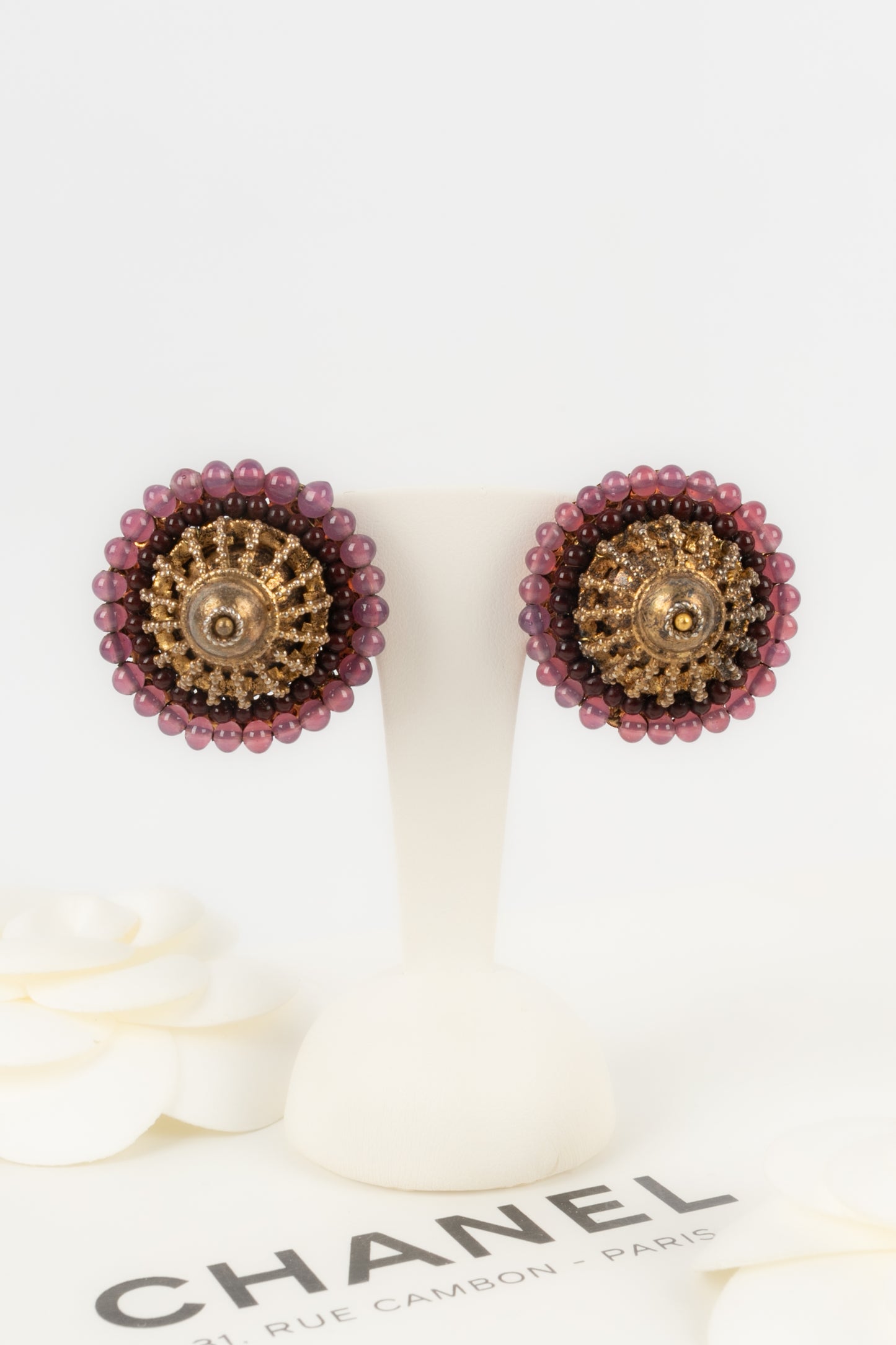 Boucles d'oreilles Chanel par Rousselet