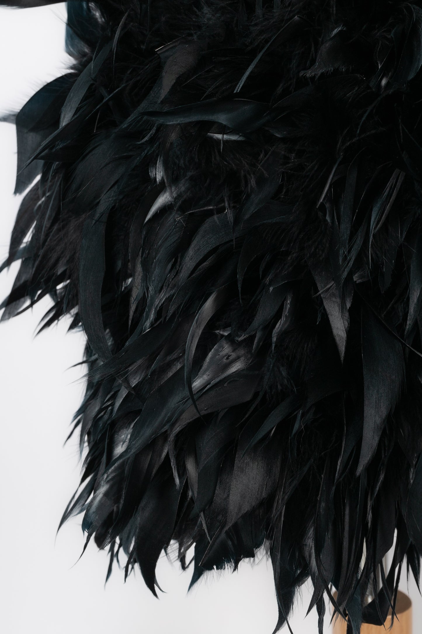 Jupe à plumes Yves Saint Laurent