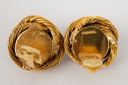 Boucles d'oreilles Chanel époque Coco 