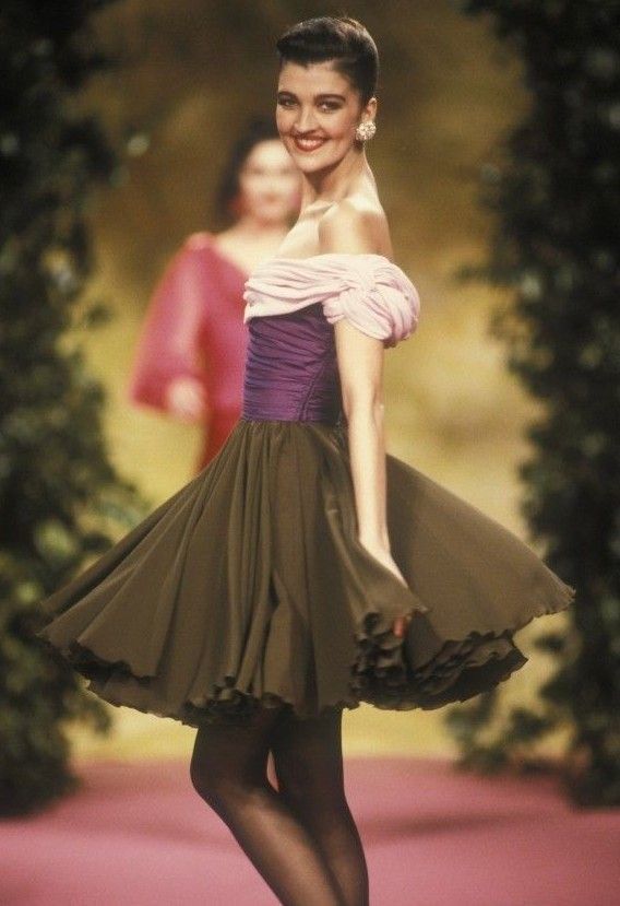 Robe Christian Lacroix Haute Couture Printemps 1990