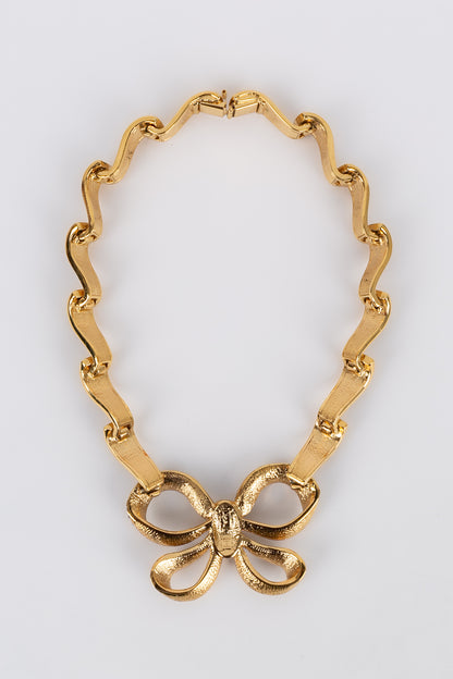 Collier noeud Yves Saint Laurent