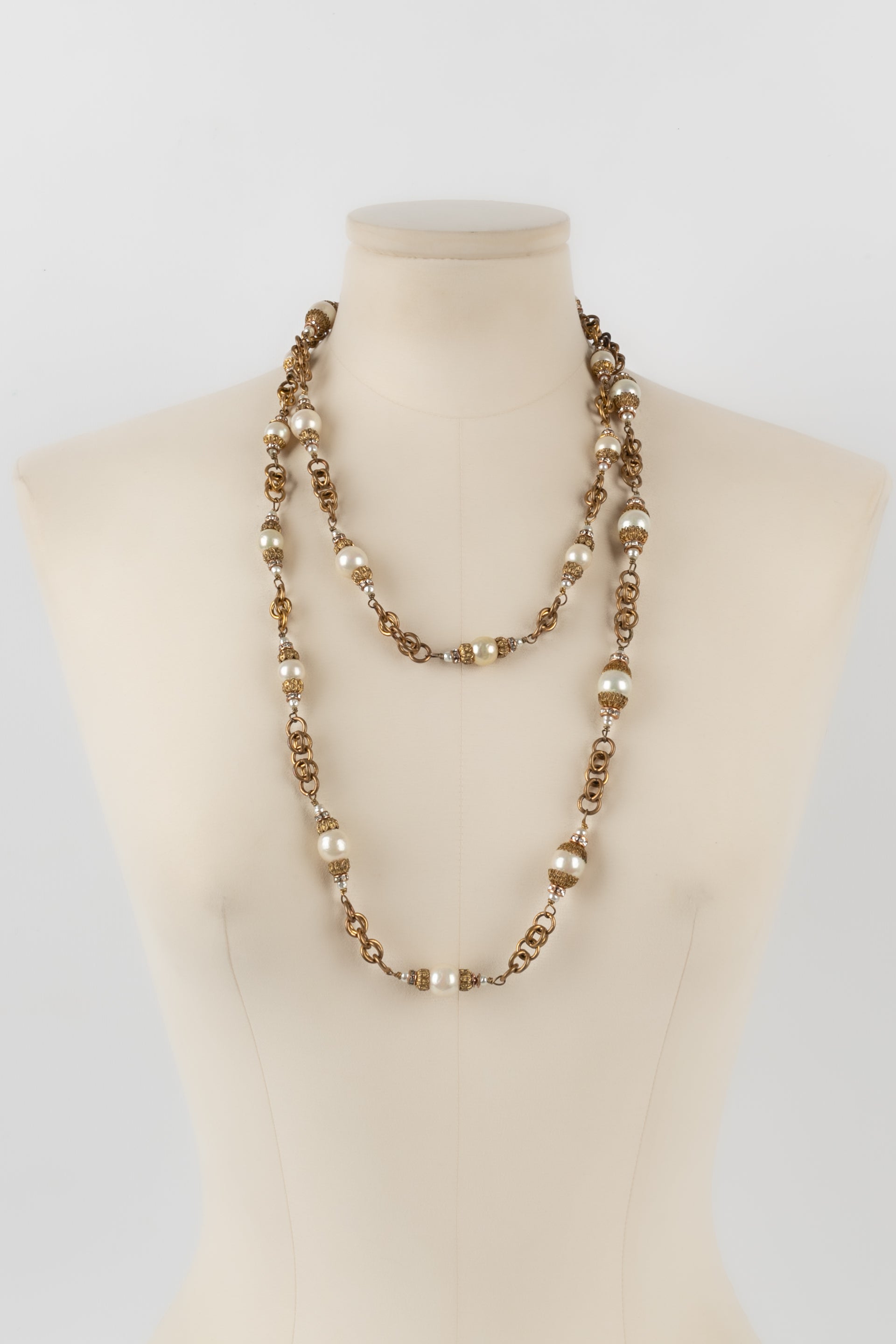 Chanel pearl necklace 1950-60