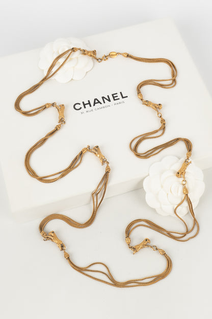 Collier "têtes de bélier" Chanel