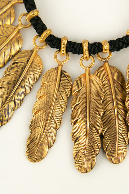 Collier "Plumes" Yves Saint Laurent