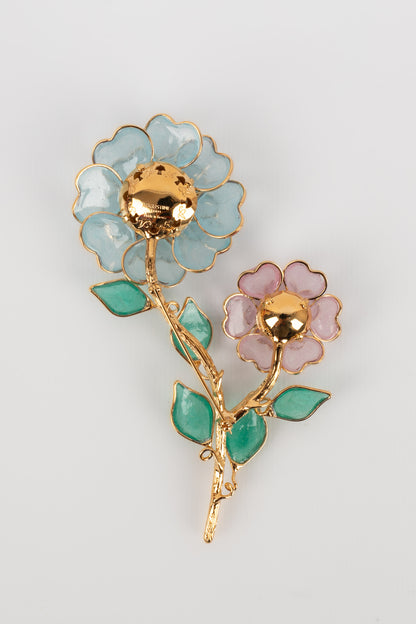 Broche fleur Augustine