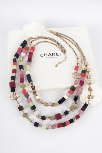 Collier cubes Chanel Printemps 2004