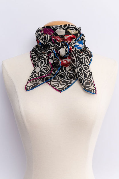 Foulard en mousseline de soie Ungaro