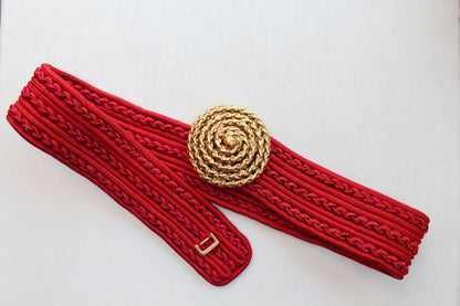 Yves Saint Laurent passementerie belt