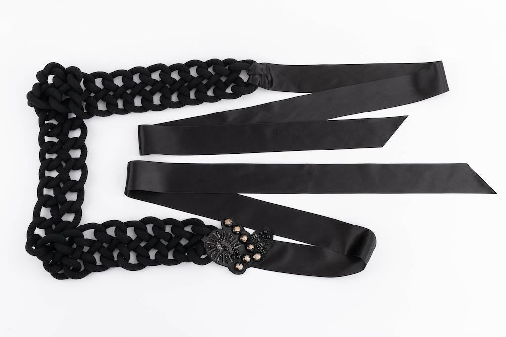 Christian Lacroix tie belt
