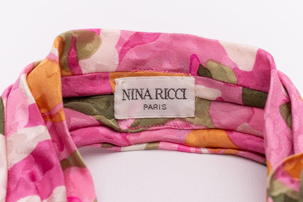 Bandeau en soie Nina Ricci