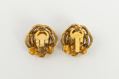 Boucles d'oreilles baroques Chanel