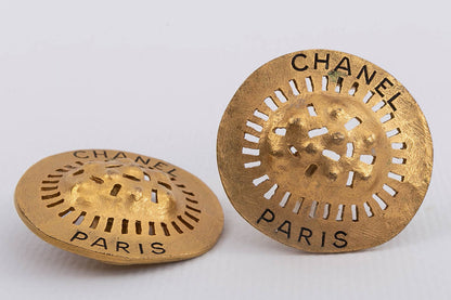 Boucles d'oreilles Chanel Printemps 1994