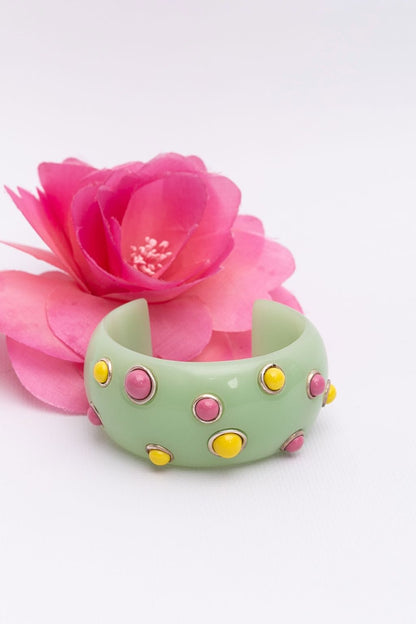 Bracelet vert Isaky