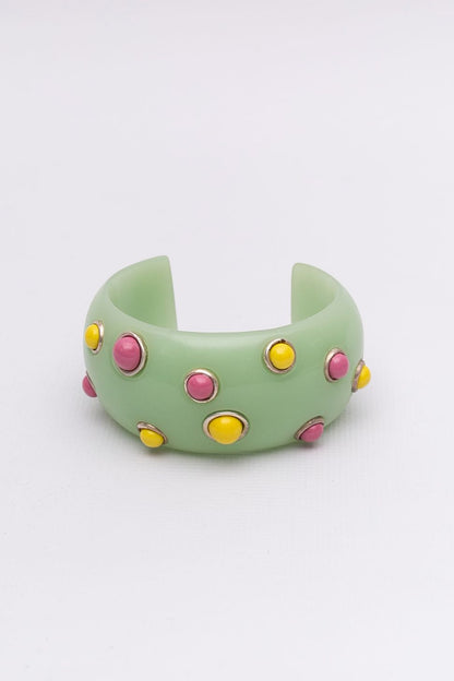 Bracelet vert Isaky