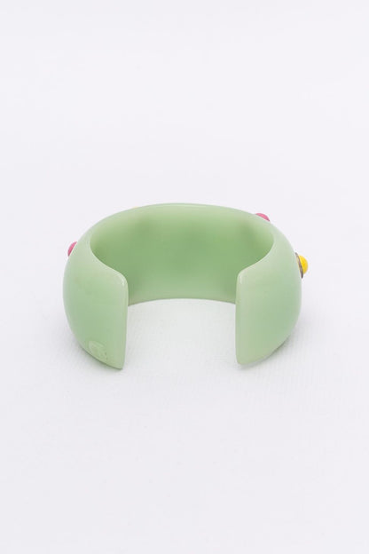 Bracelet vert Isaky